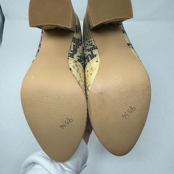 Steve Madden Tan Snakeskin Reggie Boots - Picture 6 of 9